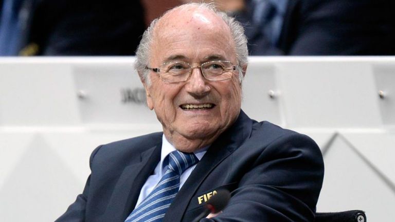 Blatter, durante una conferencia de prensa