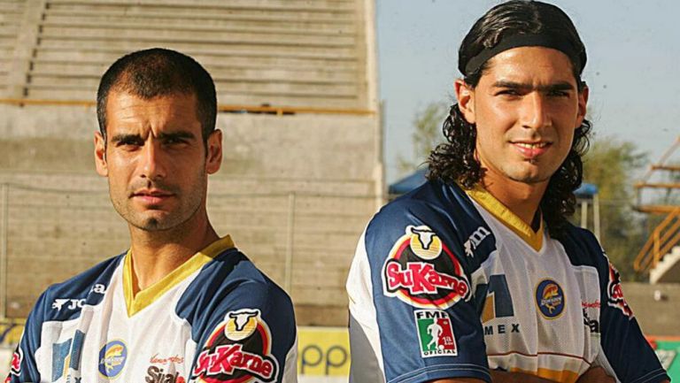 Pep y Abreu en su etapa con Dorados en 2005 