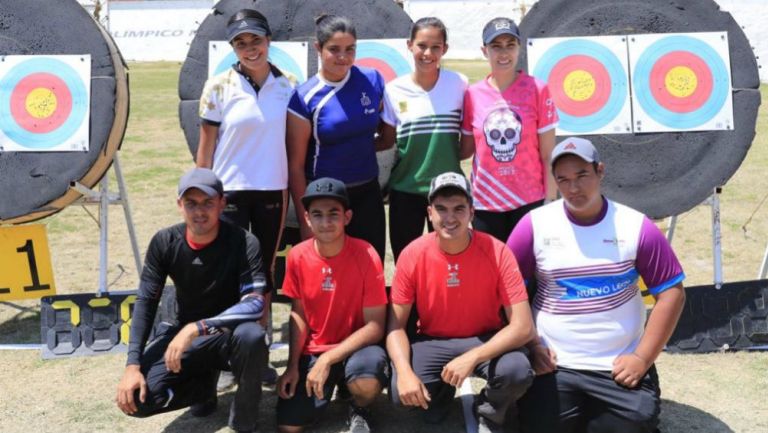 Grupo de tiro con arco que representará a Mexico en Barranquilla 2018