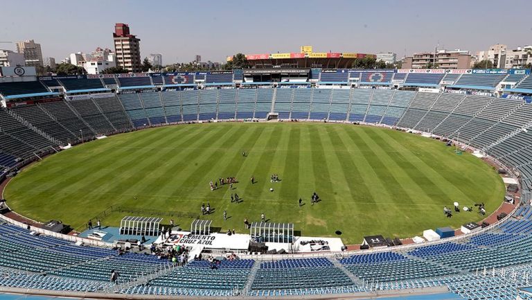 Vista general del Estadio Azul