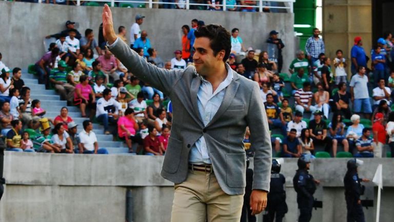 Marcelo Michel Leaño en un partido con Zacatepec
