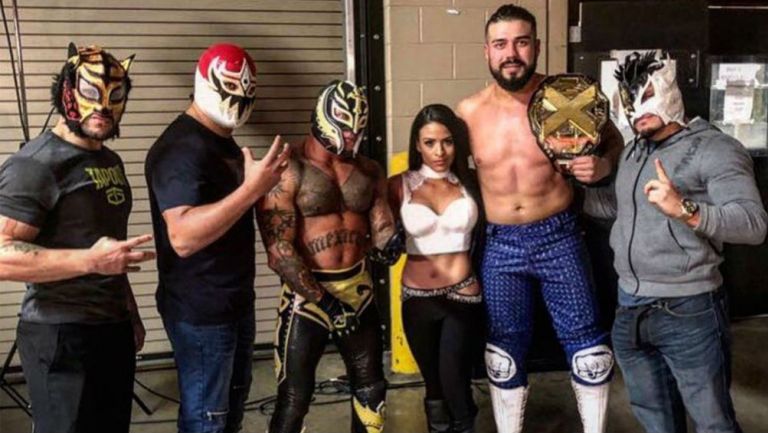 Rey Mysterio se reúne con Lince Dorado, Gran Metalik, Zelina, Andrade 'Cien' Almas y Kalisto 