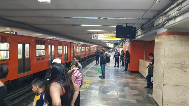 Anden del Metro de la Ciudad de México