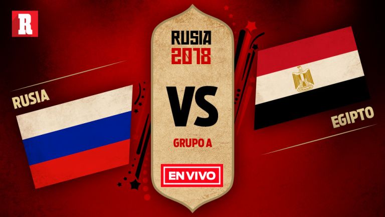 Rusia recibe a Egipto en el segundo partido del Grupo A