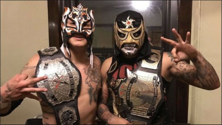 Rey Fénix y Pentagón Jr. ganan Campeonatos de MZW
