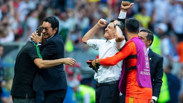 El eufórico festejo de Osorio tras la victoria