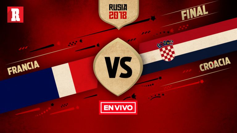 EN VIVO y EN DIRECTO: Francia vs Croacia
