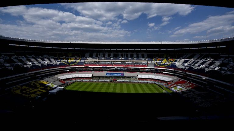 Interior del Estadio Azteca