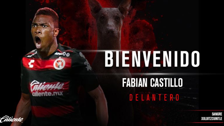 Fabián Castillo se transforma en nuevo jugador de Xolos 