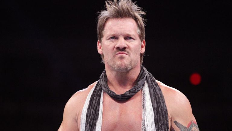 Chris Jericho en una lucha en WWE