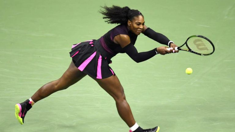 Serena Williams, durante un partido contra Ekaterina Makarova