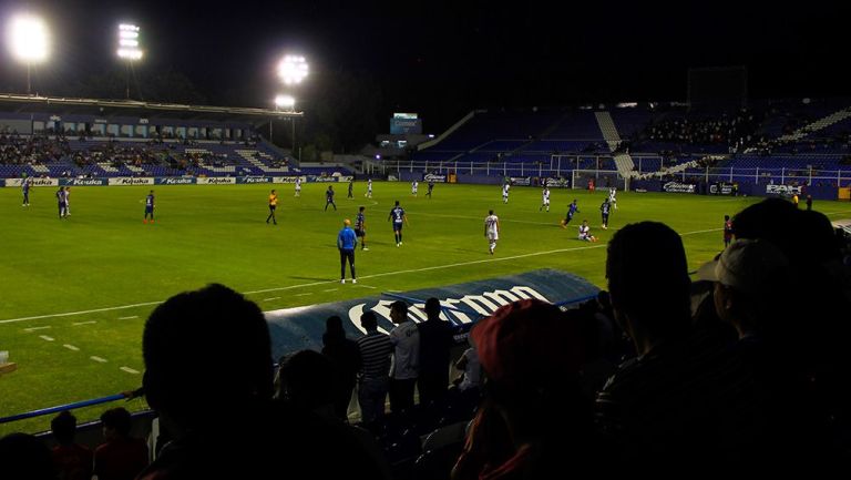 El Estadio Miguel Alemán previo a un partido 