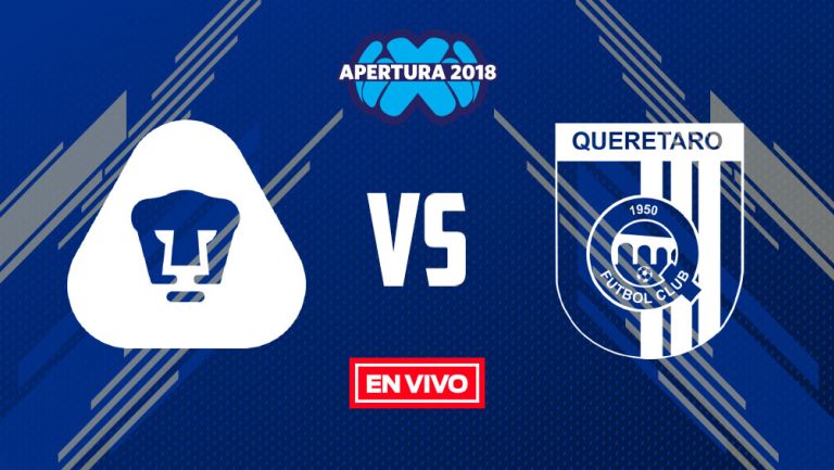 EN VIVO y EN DIRECTO: Pumas vs Querétaro