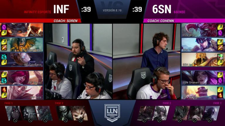 6Sense e Infinity se enfrentaron en Cuartos de Final