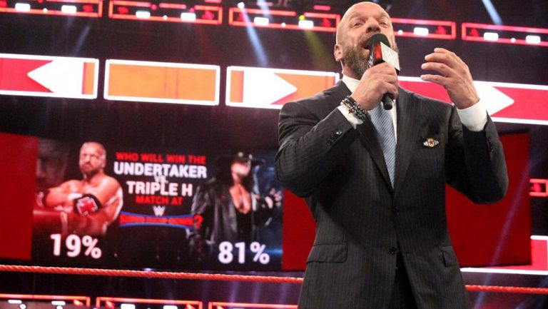 Triple H en un show de RAW