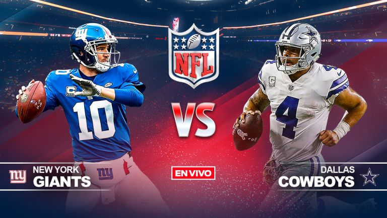 EN VIVO Y EN DIRECTO: New York Giants vs Dallas Cowboys