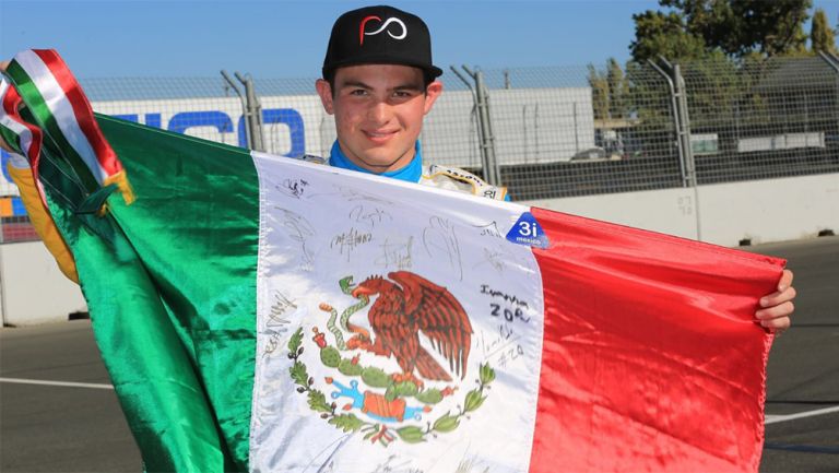 O'Ward porta orgulloso la bandera de México
