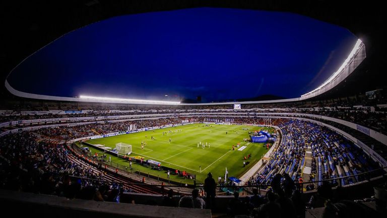 El Estadio de La Corregidora previo a un partido