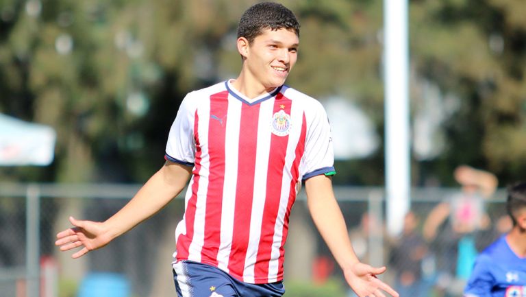 'Chevy' Martínez es el goleador de Chivas Sub 17
