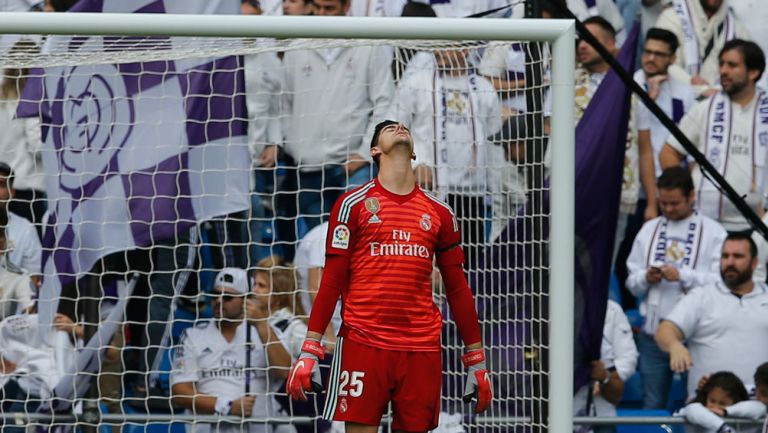 Courtois lamenta la derrota del Real Madrid ante Levante 