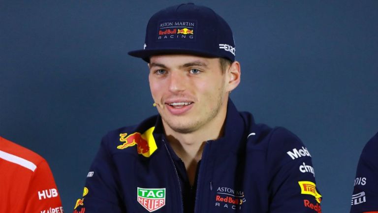 Max Verstappen, en conferencia de prensa