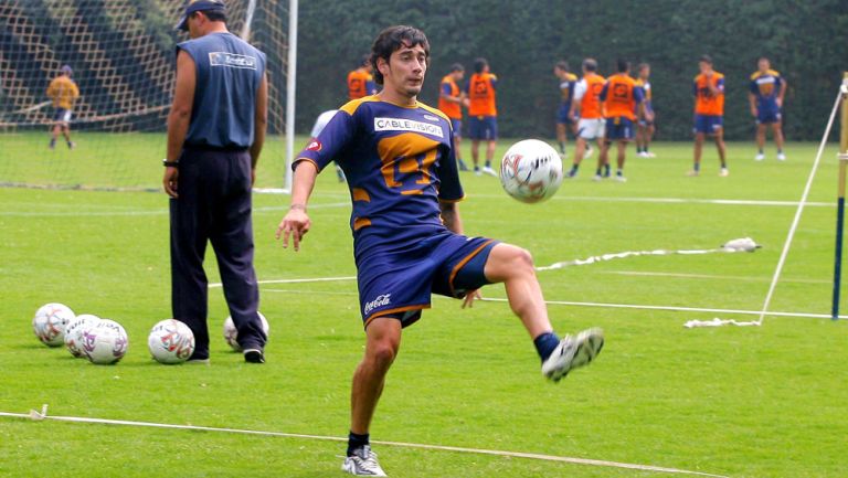 Rubens, durante su paso por Pumas en 2007 