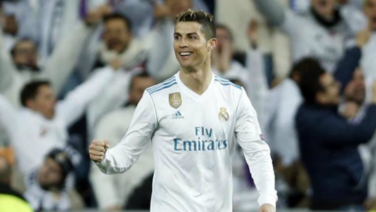 Cristiano Ronaldo, durante partido del Real Madrid 