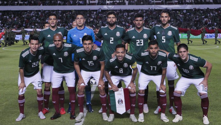 Selección Mexicana en duelo ante Chile 