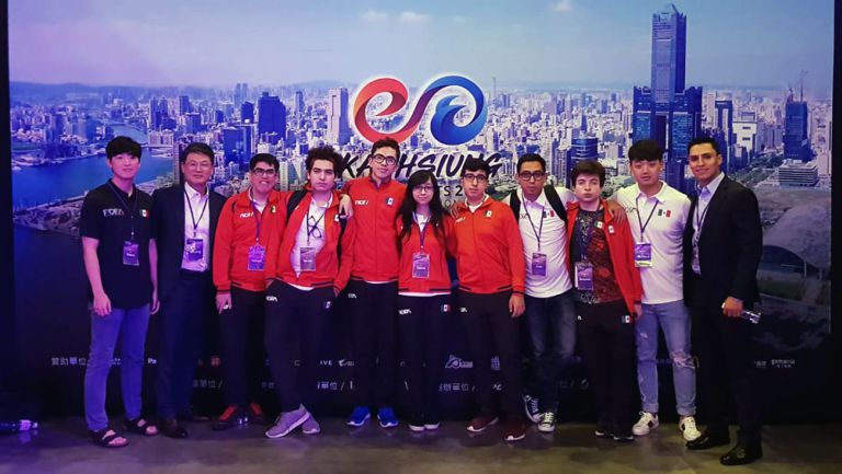 La delegación mexicana que viajó al torneo de Kaohsiung 2018