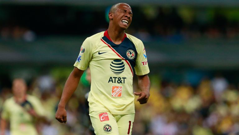 Andrés Ibargüen se lamenta en un juego con América en el A2018