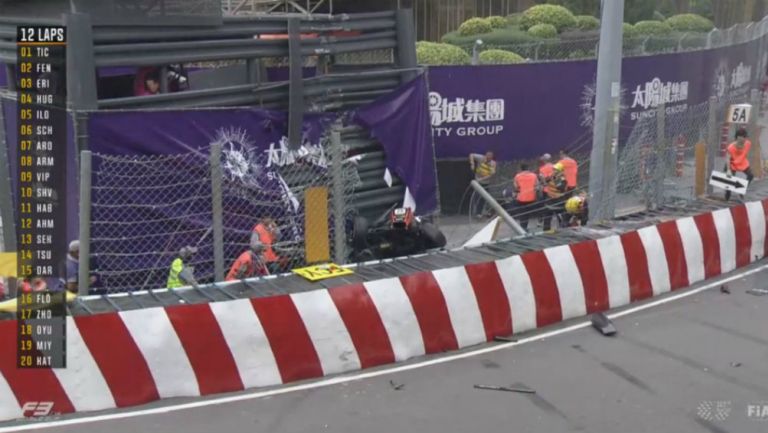  Sophia Flörsch sufre accidente en GP Macao 