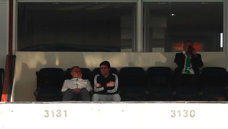 'Tata' Martino en el Estadio Azteca 