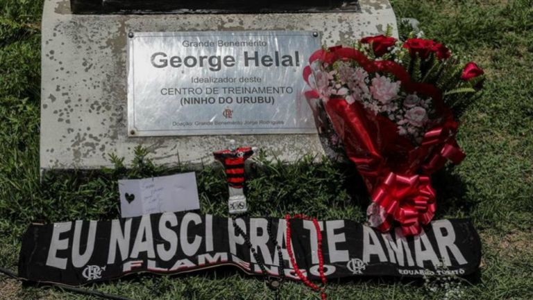Homenajes a los fallecidos por incendio en el club Flamengo