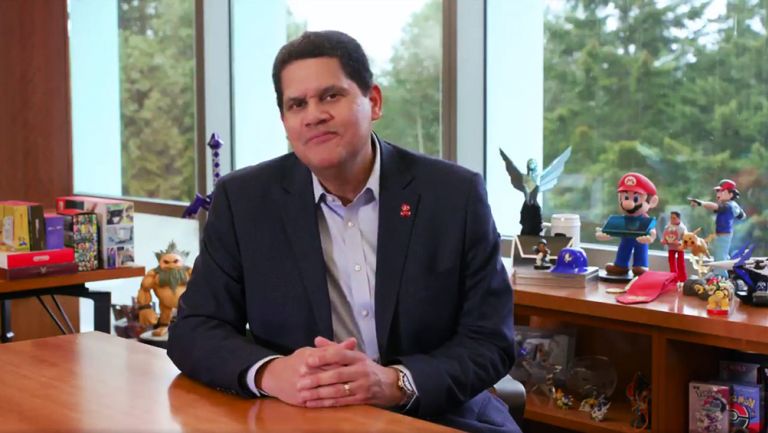 Reggie dio el mensaje a través de las redes de Nintendo