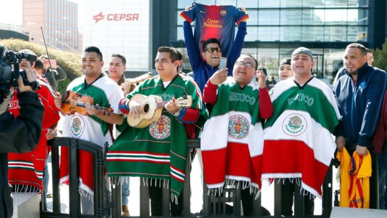 Mexicanos reciben al Barça en Madrid 