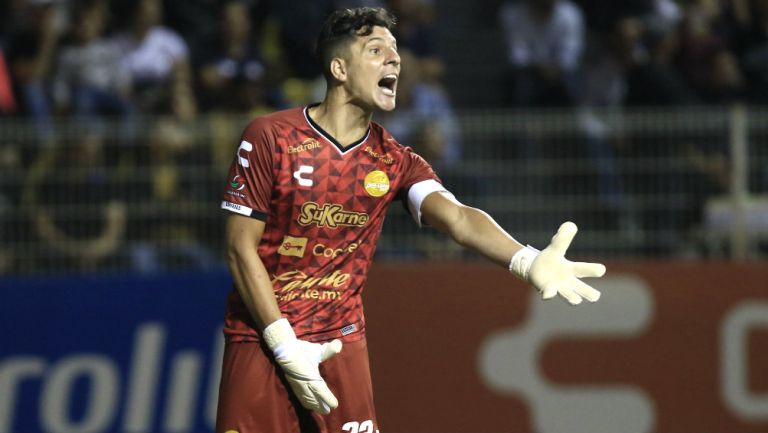 Gaspar Andrés Servio durante un encuentro ante el Atlético San Luis