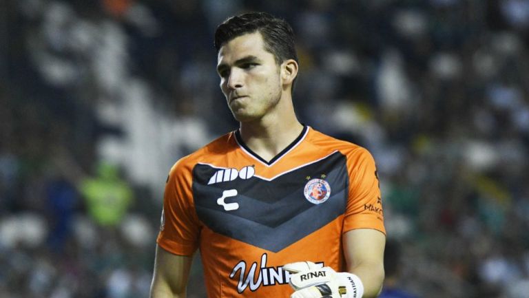 Sebastián Jurado durante el juego contra León