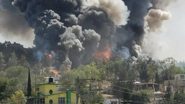 La explosión en Chimalhuacán