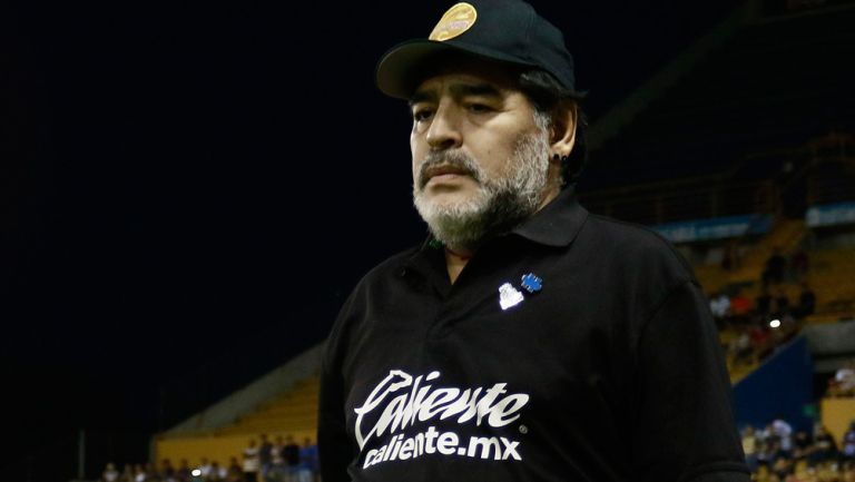 Maradona, previo a un duelo de Liguilla de Dorados 