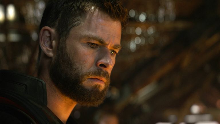 Thor, interpretado por Chris Hemsworth en una escena de 'Endgame'
