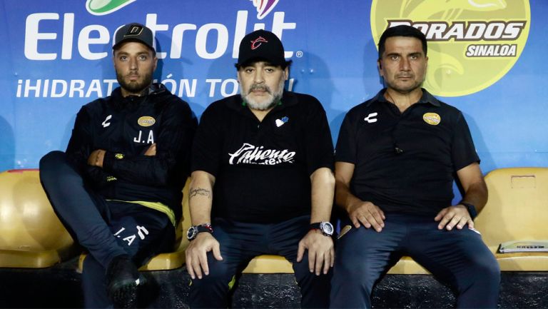 Maradona analiza el juego de Dorados vs Atlético de San Luis