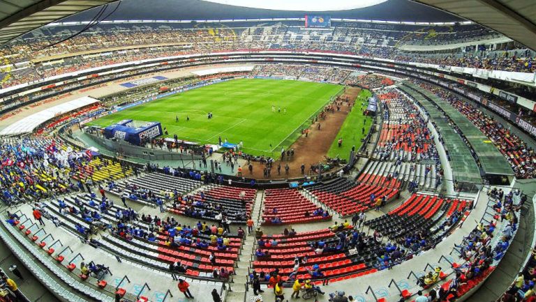 Estadio Azteca previo a duelo entre Cruz Azul y América