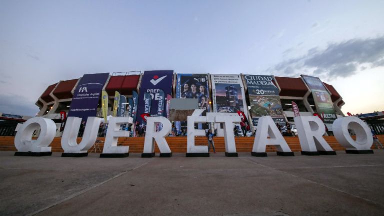 Estadio La Corregidora previo al encuentro entre Querétaro y Chivas