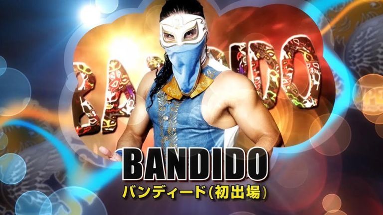 Promocional de Bandido en la lucha libre japonesa