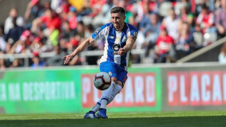 Herrera, en un partido del Porto