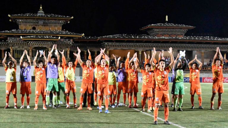 Selección de Bután agradece a su afición