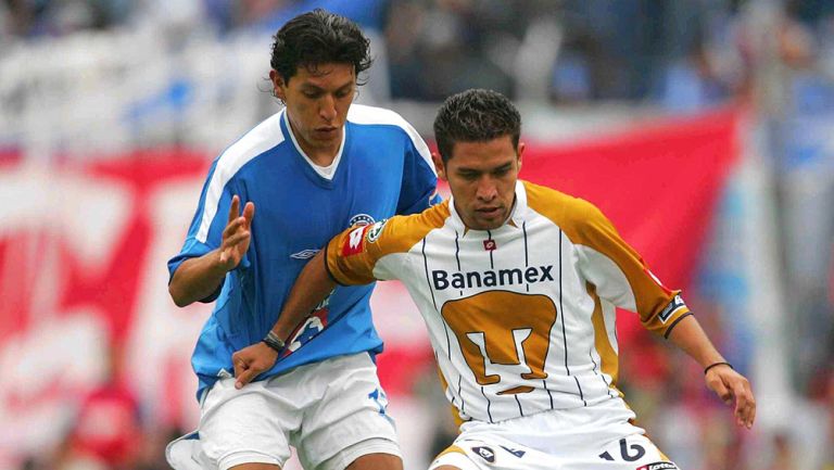 Gerardo Galindo, durante un juego con Pumas
