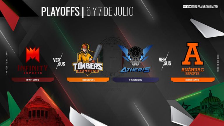 Infinity, Timbers, Atheris y Anáhuac son los cuatro equipos que avanzaron a Playoffs