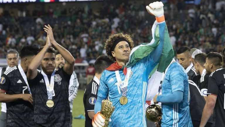 Ochoa celebra triunfo en Copa Oro