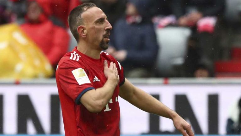 Franck Ribéry, hermano de Steeven, durante un partido con el Bayern Munich